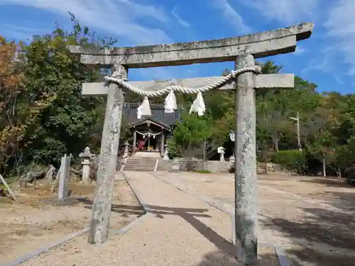 周防國総社宮 佐波神社の鳥居