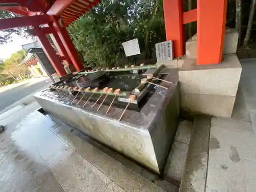 宇佐神宮の手水舎