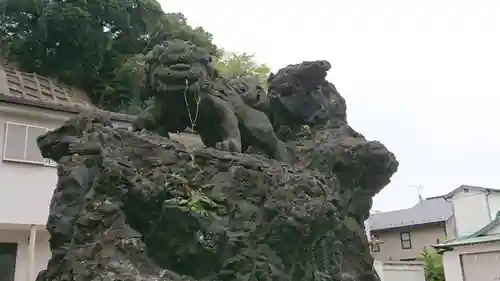 中村八幡宮の狛犬