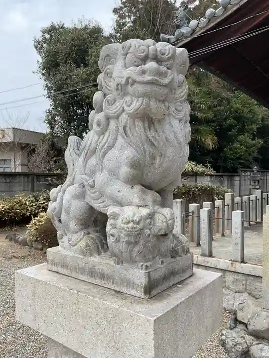 天満天神社の狛犬
