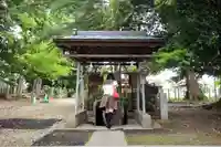 清池八幡神社の手水舎