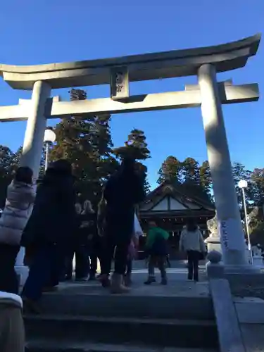 八幡宮の鳥居