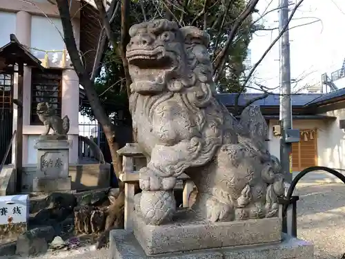 神明社（牧野神明社）の狛犬