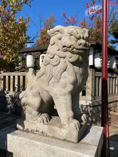 阿部野神社の狛犬