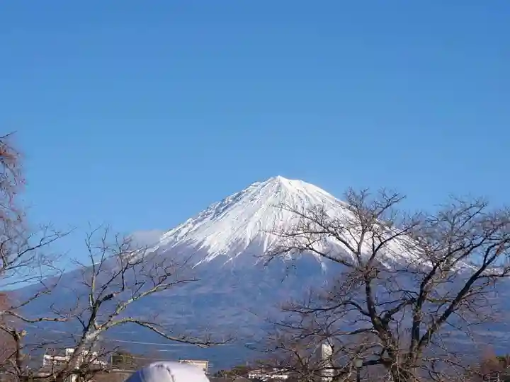 富士山本宮浅間大社の景色