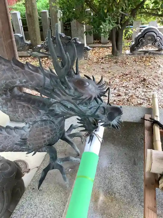 大井神社(如意)の手水舎