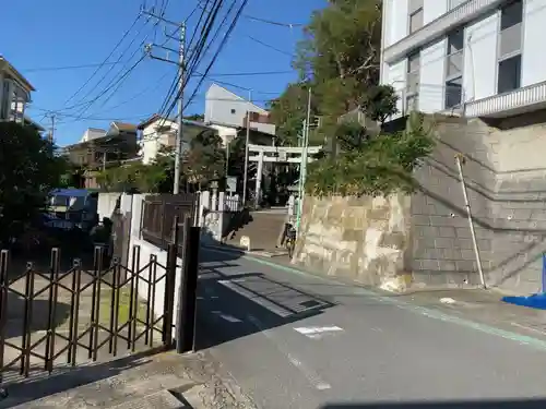 片瀬諏訪神社の周辺