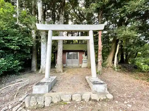 流宮神社の鳥居