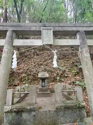 菅東山出世稲荷神社の鳥居
