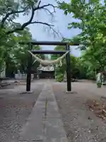 愛國神社の鳥居