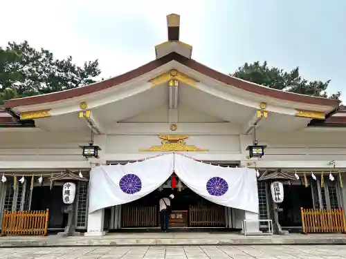 沖縄県護国神社の本殿・本堂