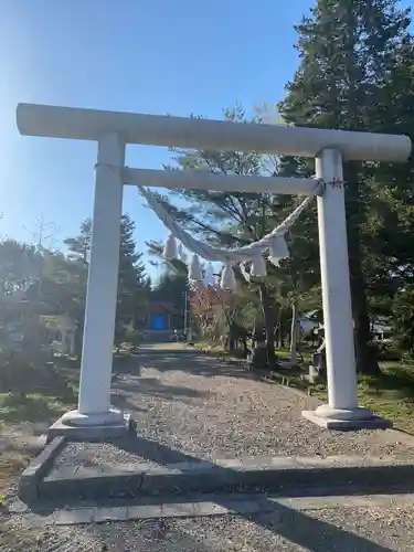 樺戸神社の鳥居