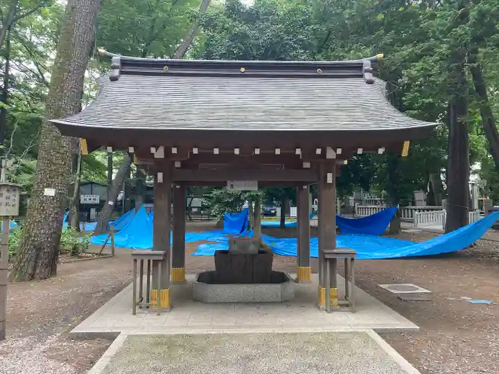 布多天神社の手水舎