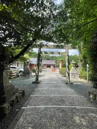 東田神明宮の鳥居