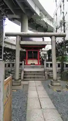 兜神社の鳥居