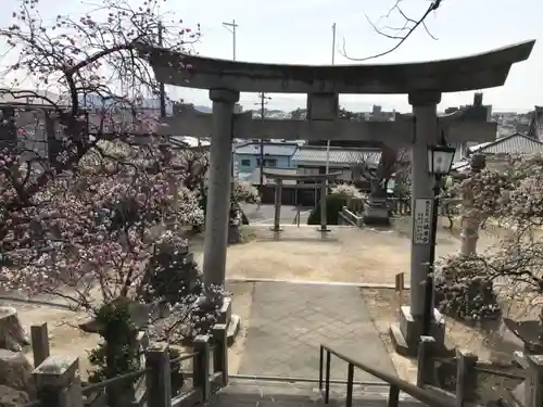 岡崎天満宮の鳥居