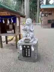 熊野神社の像