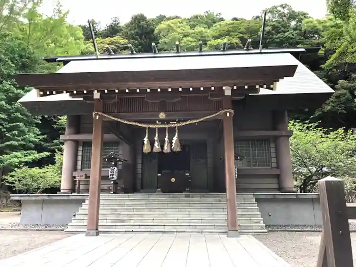 安房神社の本殿