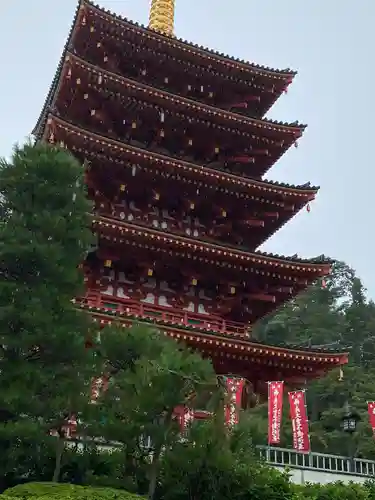 高幡不動尊　金剛寺の塔