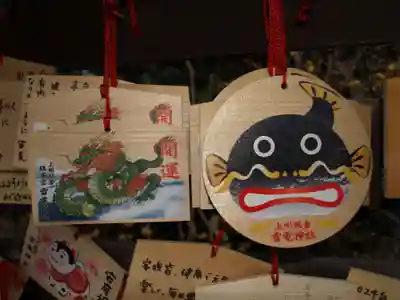 板倉雷電神社の絵馬