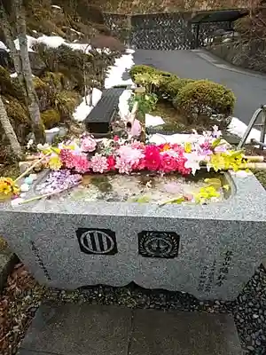 陽林寺の手水舎