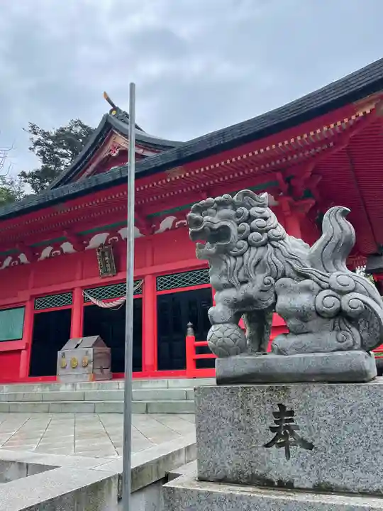 赤城神社の狛犬
