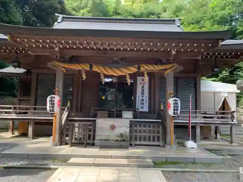 中氷川神社の本殿・本堂