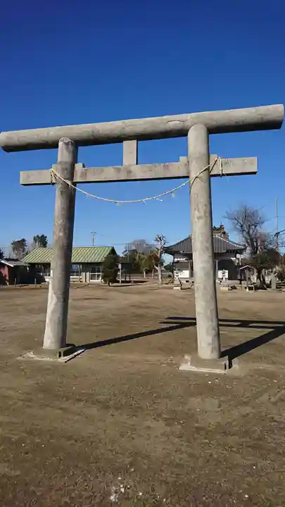 八幡香取神社の鳥居