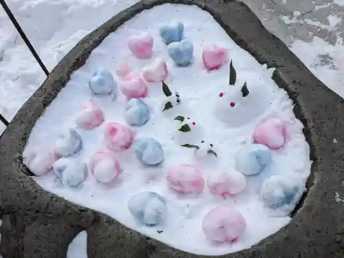 彌彦神社　(伊夜日子神社)の手水舎