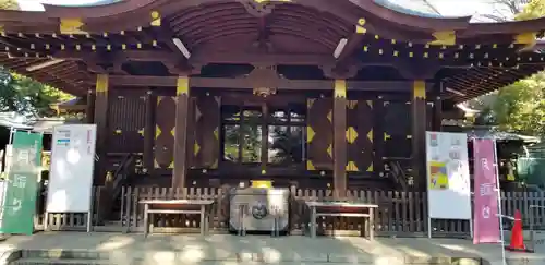 渋谷氷川神社の本殿・本堂