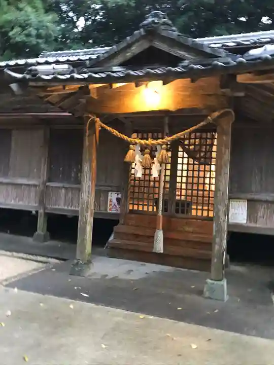 奈古神社の本殿・本堂