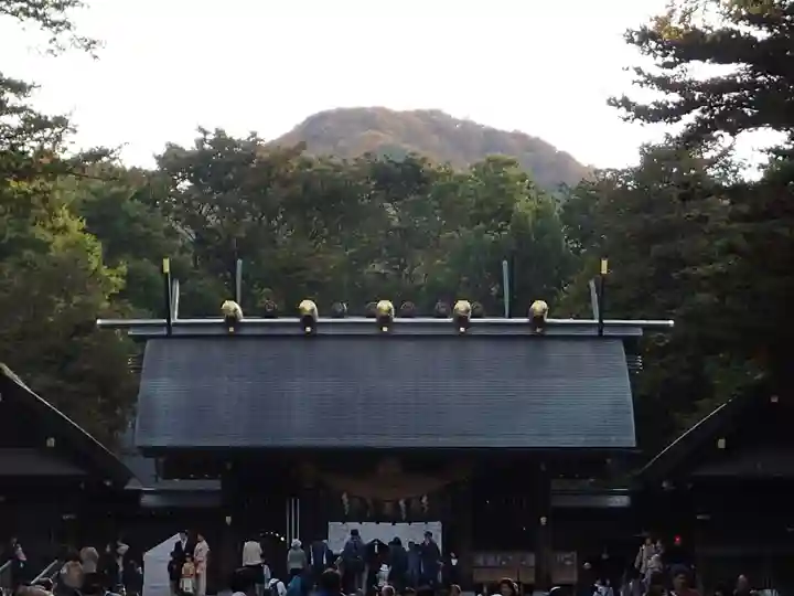 北海道神宮の山門・神門