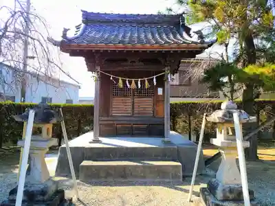 神明社（駒場神明社）の末社・摂社