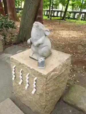 甲斐國一宮 浅間神社の狛犬