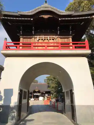 荒井神社の山門