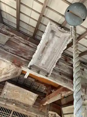 志多里八幡宮の本殿・本堂