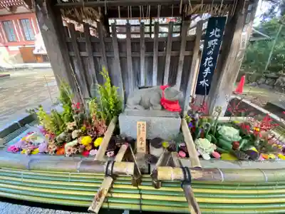 北野天満宮の手水舎