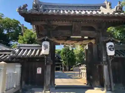 阿宗神社の山門・神門