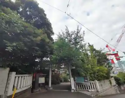 居木神社の鳥居