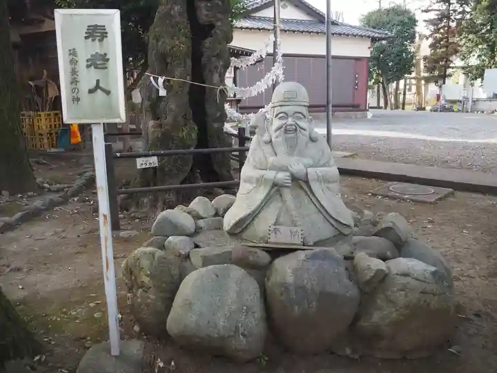熊川神社の像