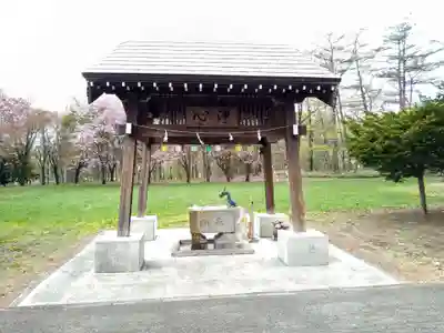 鹿追神社の手水舎