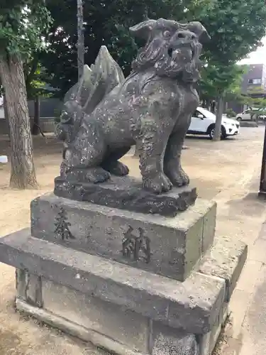 苗穂神社の狛犬