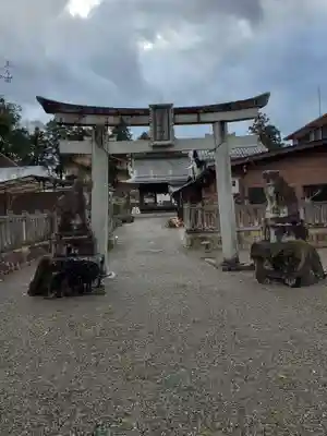 沙沙貴神社の鳥居