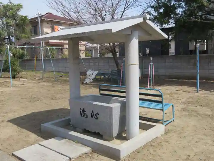 比枝神社の手水舎