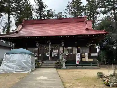 岡部春日神社～👹鬼門よけの🌺花咲く🌺やしろ～(福島県)