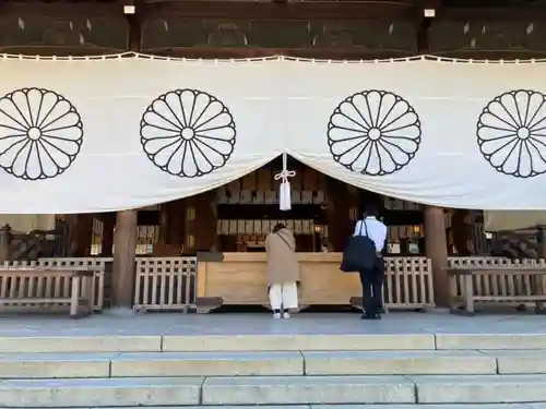 靖國神社の本殿・本堂