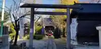 王子白髭神社の鳥居