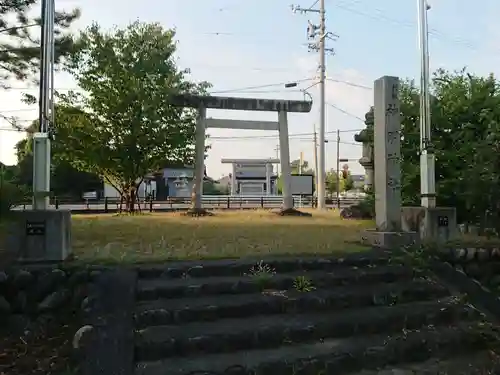 小網神明神社の鳥居