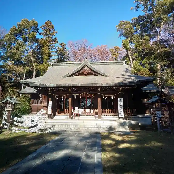 朝日森天満宮の本殿・本堂