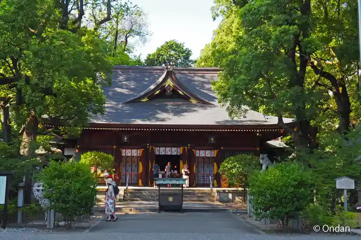 若宮八幡社の本殿・本堂